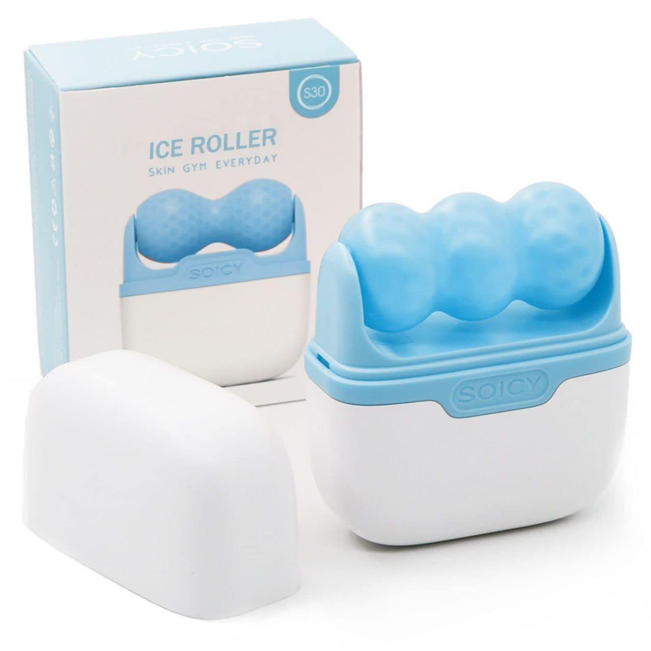2-in-1 Upgraded Ice Roller for Face, Eyes, Neck & Body – Skin Care and Relaxation Tool