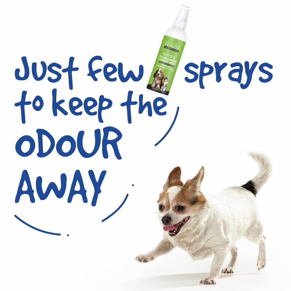 FLAZIA Pets Natural Pet Area Odour Control Spray (100 ML) – Pack of 2