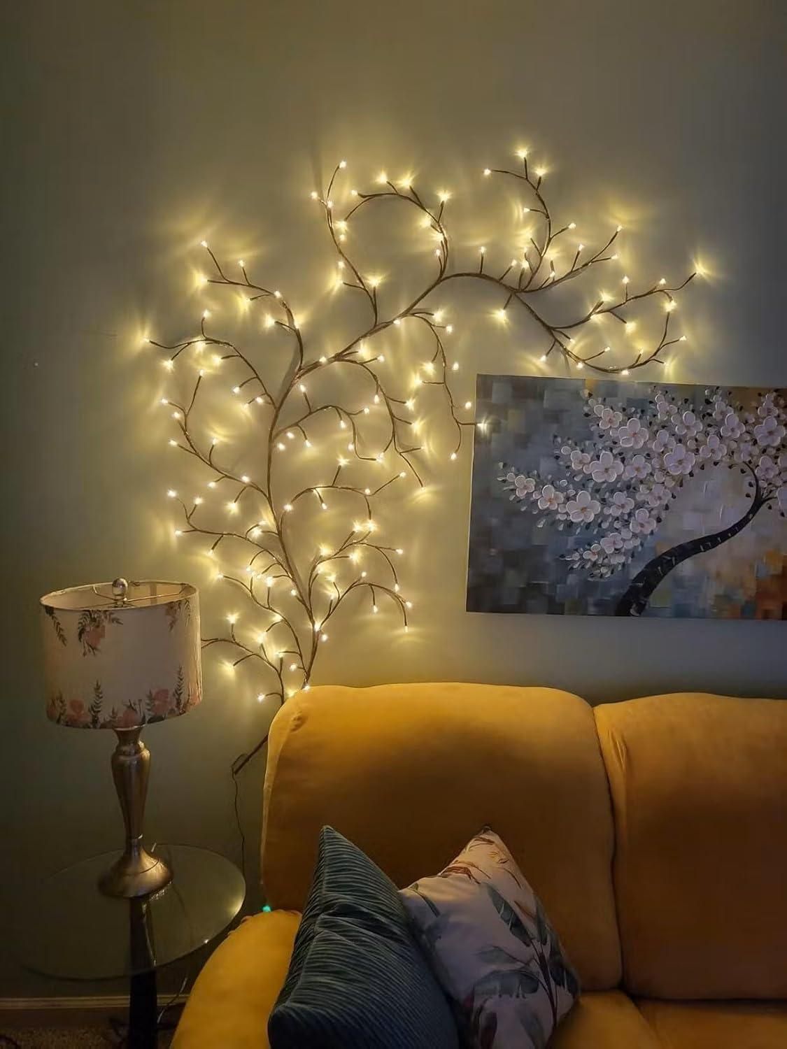 Tree Branch LED Lights – Flexible & Bendable Decorative Lighting for Home