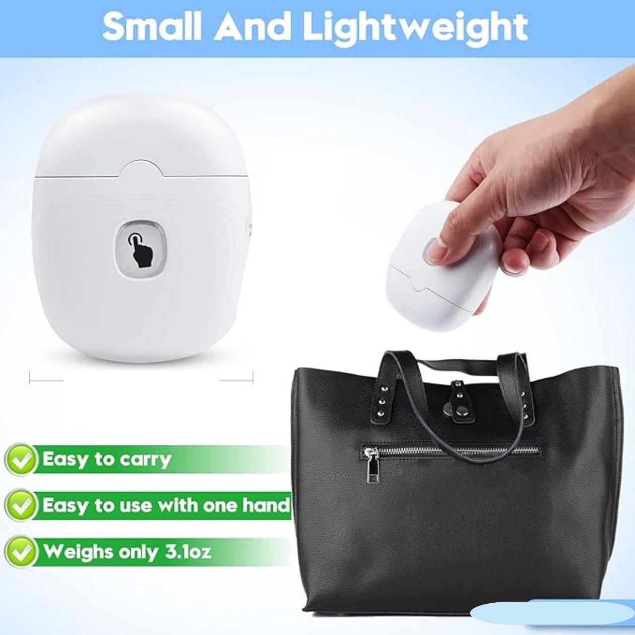 Rechargeable Electric Nail Clipper with Light & Catcher – Easy, Safe Trimming for Babies, Kids & Seniors