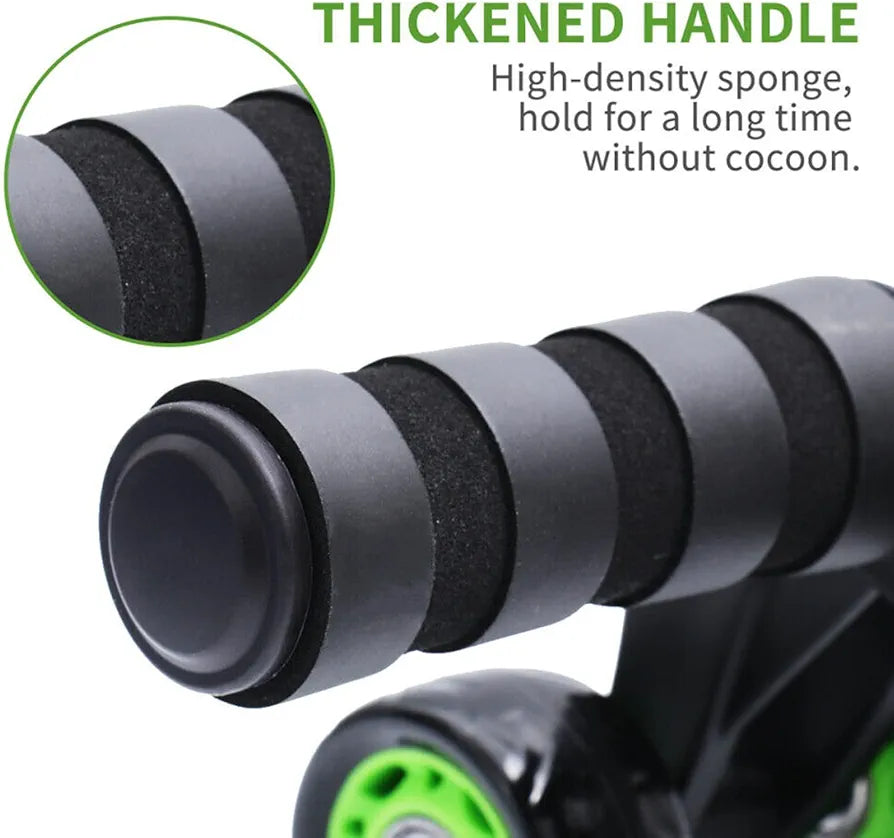 Unisex 4-Wheel AB Roller – Stable & Powerful Core Trainer for All Fitness Levels