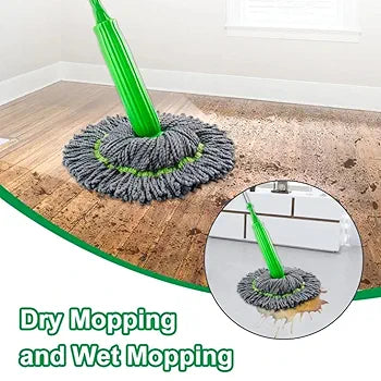 Self-twisting Water Rotating Mop – Effortless Cleaning, Maximum Convenience