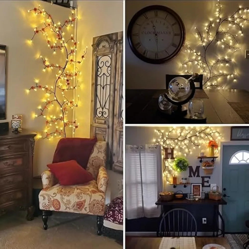 Tree Branch LED Lights – Flexible & Bendable Decorative Lighting for Home