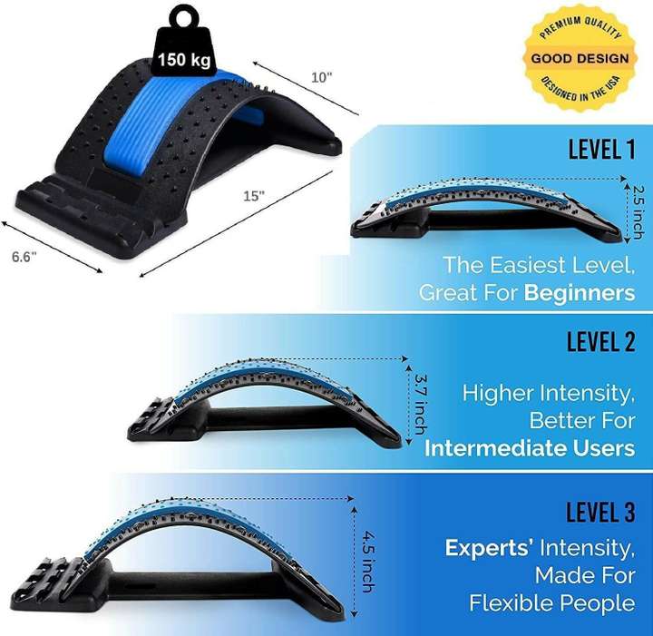 Pain Relief Back Stretcher & Posture Corrector – Your Daily Spine Savior