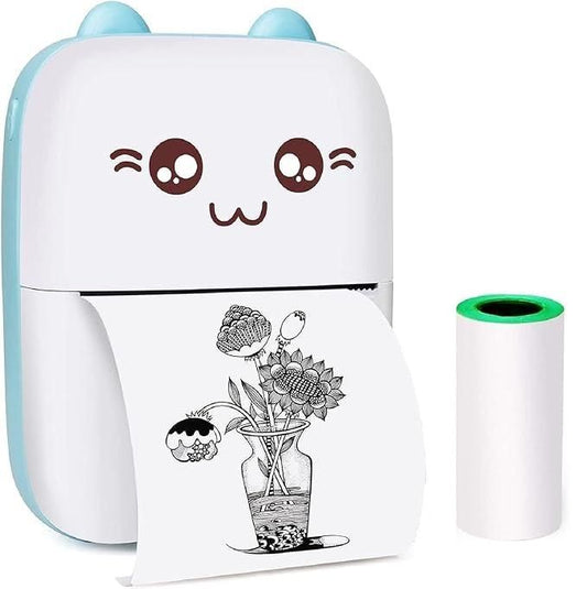 Inkless Bluetooth Pocket Printer – Mini, Colorful & Always On-The-Go