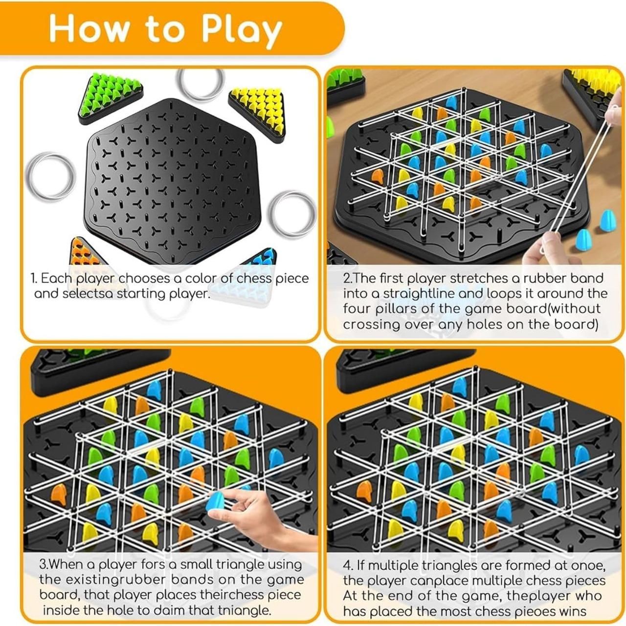 Chain Triangle Chess Game – A Fun Brain Teaser for All Ages!
