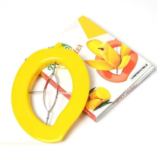 Mango Cutter Slicer Tool – Sharp Stainless Steel Blade | Easy Fruit Chopper