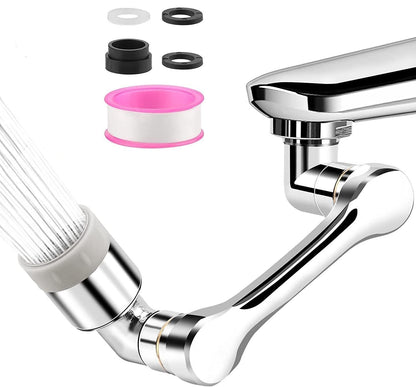 Rotating Faucet Extender Aerator with 2 Water Outlet Modes – Universal Sink Sprayer