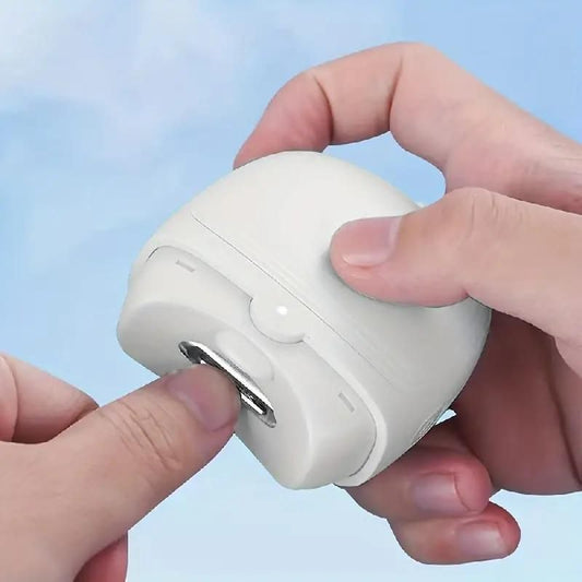 Rechargeable Electric Nail Clipper with Light & Catcher – Easy, Safe Trimming for Babies, Kids & Seniors
