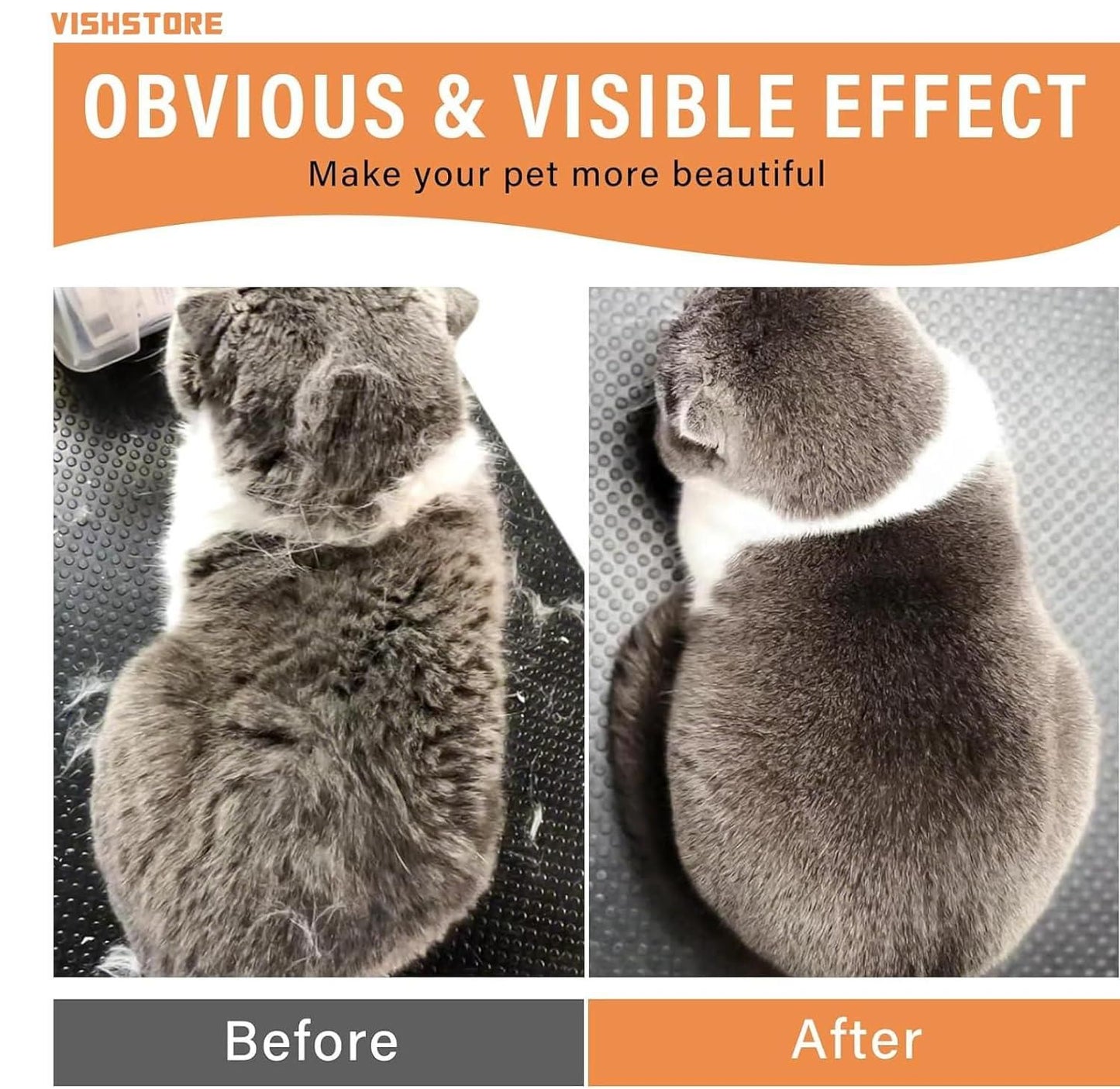 Steam Brush for Dogs and Cats – Gentle Grooming with a Warm Touch