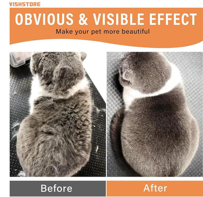 Steam Brush for Dogs and Cats – Gentle Grooming with a Warm Touch