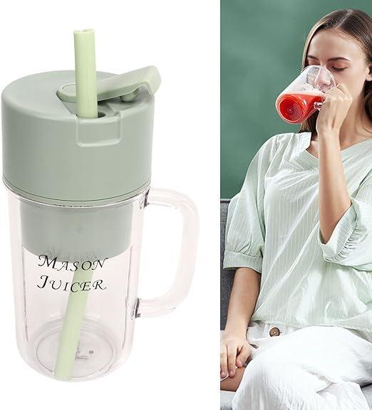 6-Blade USB Rechargeable Mini Blender – 350ML | Perfect for Smoothies, Shakes & On-the-Go Use (Home, Travel, Office, Gym)