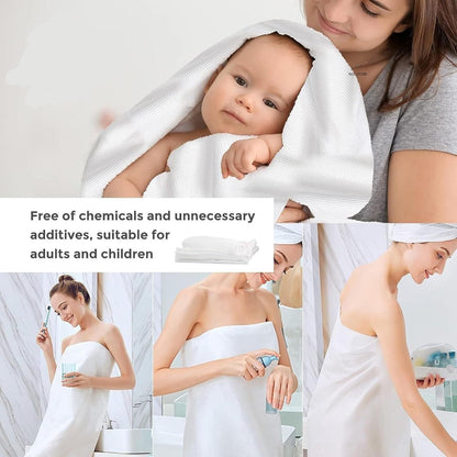 Compressed Cotton Towels – Expand & Use Anywhere – Pack of 10