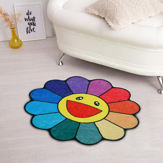 Cute Sunflower Rug – Brighten Up Your Bathroom Instantly!