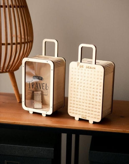 Travel Money Saving Suitcase – Your Mini Bank for Big Adventures