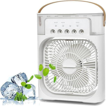 Portable USB Mist Fan | Air Cooler & Humidifier for Home