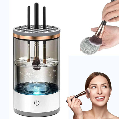 Electric Make Up Brush Cleaner – Automatic, USB Rechargeable