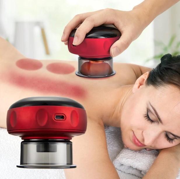 Electric Cupping Therapy Machine with 12-Level Suction & Heating Function