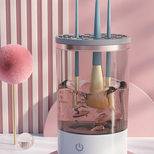 Electric Make Up Brush Cleaner – Automatic, USB Rechargeable