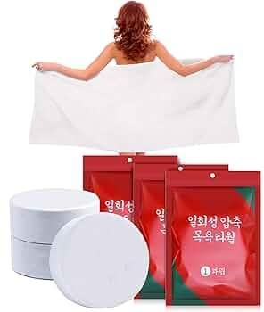 Compressed Cotton Towels – Expand & Use Anywhere – Pack of 10
