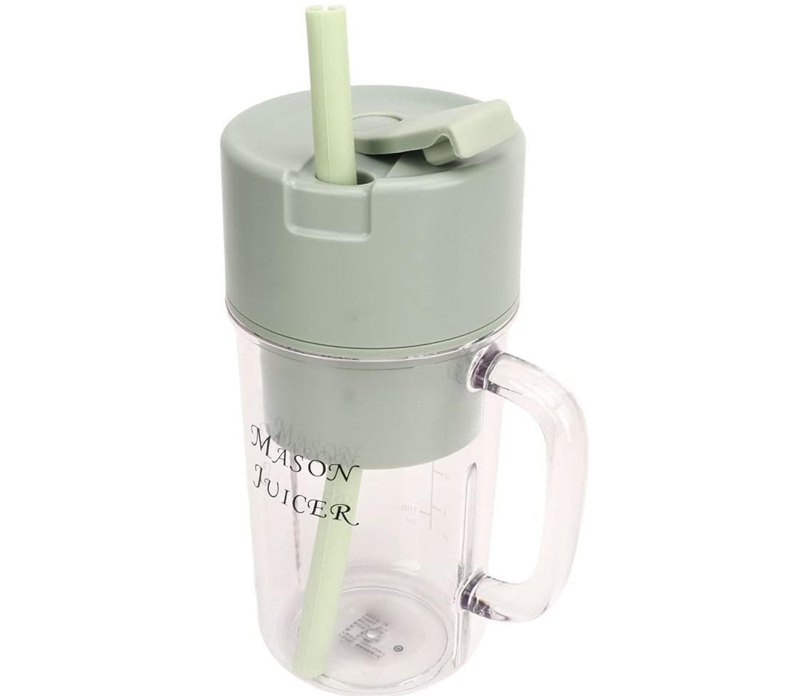 6-Blade USB Rechargeable Mini Blender – 350ML | Perfect for Smoothies, Shakes & On-the-Go Use (Home, Travel, Office, Gym)