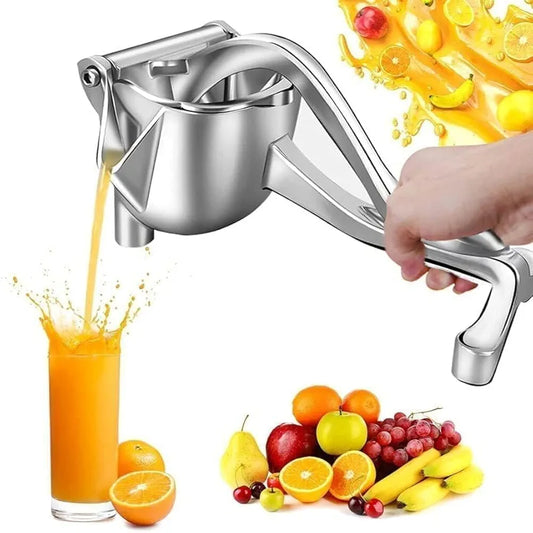 Manual Hand Fruit Juicer – Heavy-Duty Aluminum Squeezer