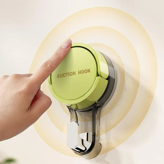 No-Drill Suction Wall Hooks – Strong Hold, Zero Damage!