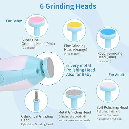 Baby Nail Clippers with Built-in LED Light for Safe and Gentle Trimming