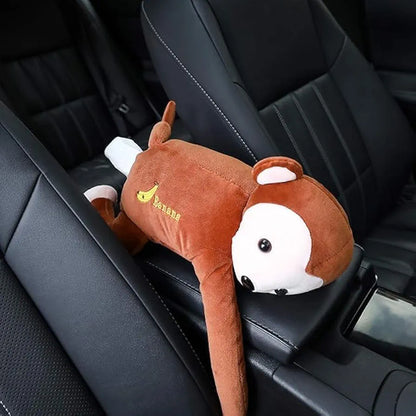 Cartoon Monkey Tissue Holder – Cute, Funky & Super Soft!