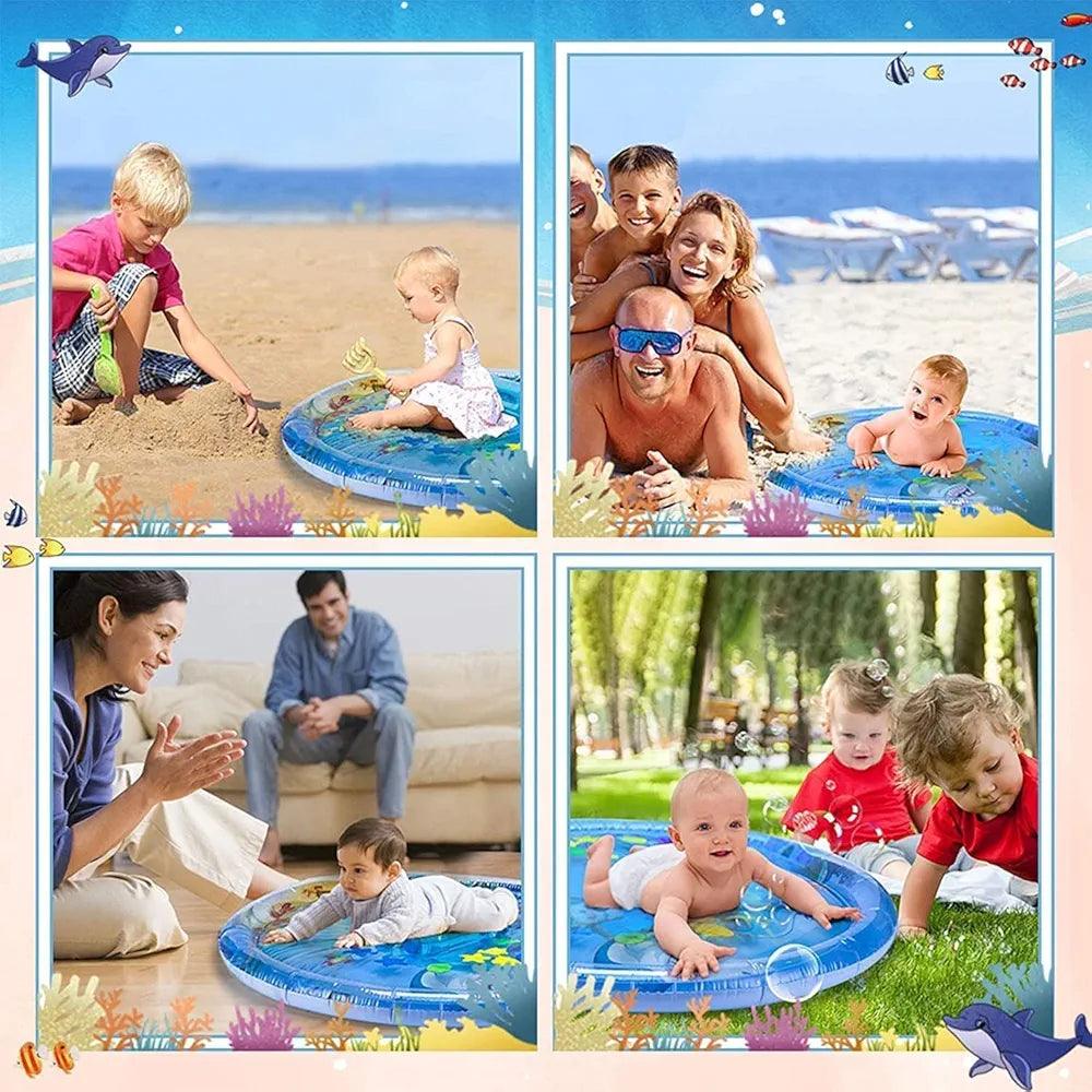 Water Sensory Play Mat – Fun Splash Time for Babies & Pets!