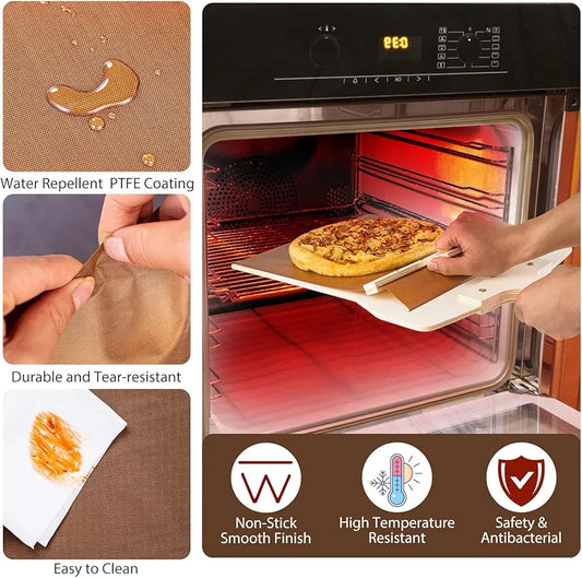 Wooden Pizza Paddle with Smooth Handle – Versatile Kitchen Essential