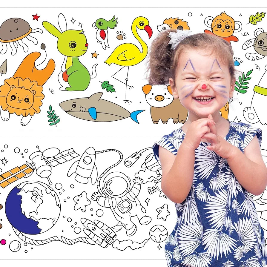 DIY Painting Drawing Paper Roll for Kids & Artists (Pack of 1)