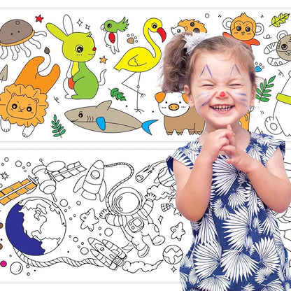 DIY Painting Drawing Paper Roll for Kids & Artists (Pack of 1)