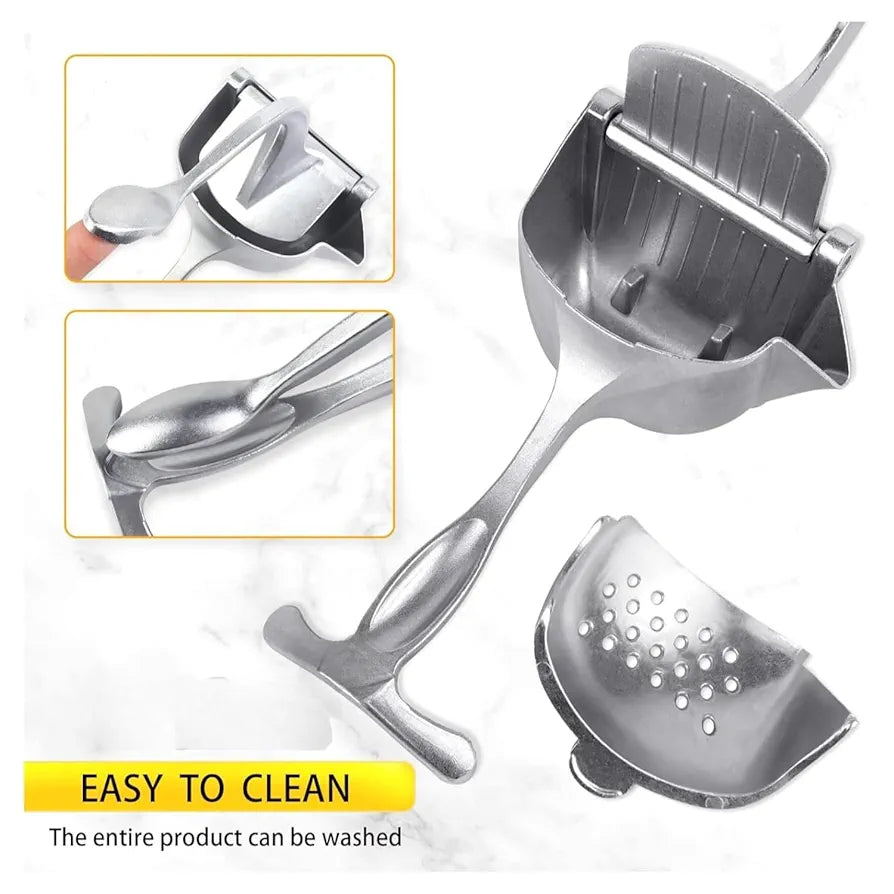 Manual Hand Fruit Juicer – Heavy-Duty Aluminum Squeezer