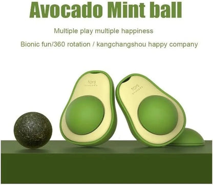 Minty Avocado Catnip Ball – A Fun & Healthy Treat for Your Cat