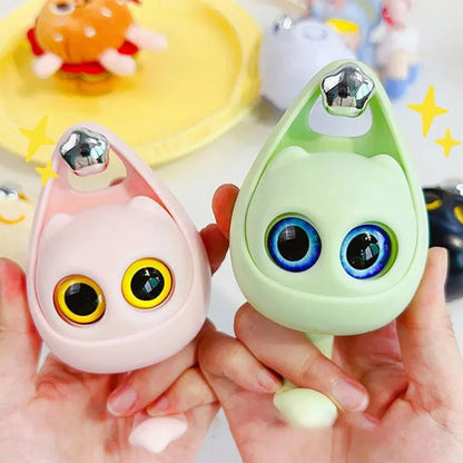 Cute Cartoon Face Wall Hook – Multicolor Key & Bag Holder