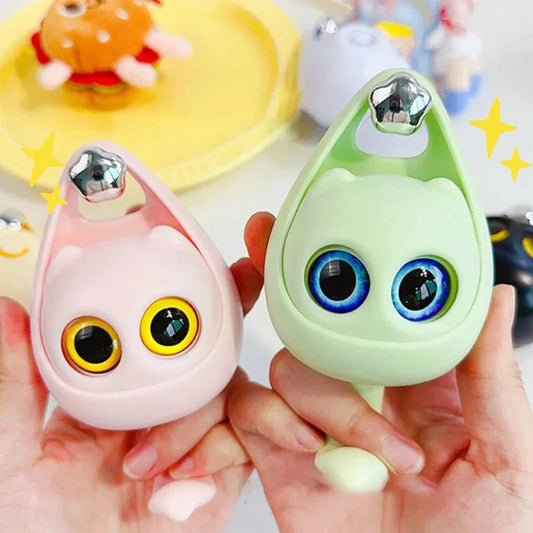 Cute Cartoon Face Wall Hook – Multicolor Key & Bag Holder