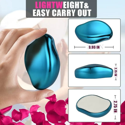 FLETIX Crystal Hair Eraser – Vegan, Fragrance-Free & Reusable Nano-Crystal Wax for Smooth Skin