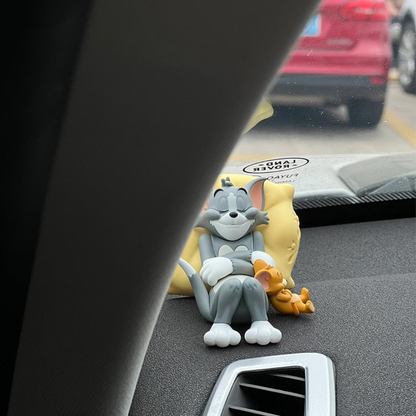 Tom & Jerry Cute Sleeping Car Interior Accessory