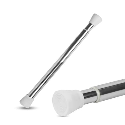 Adjustable Hanging Rod for Window, Closet & Bathroom – No Drill Installation