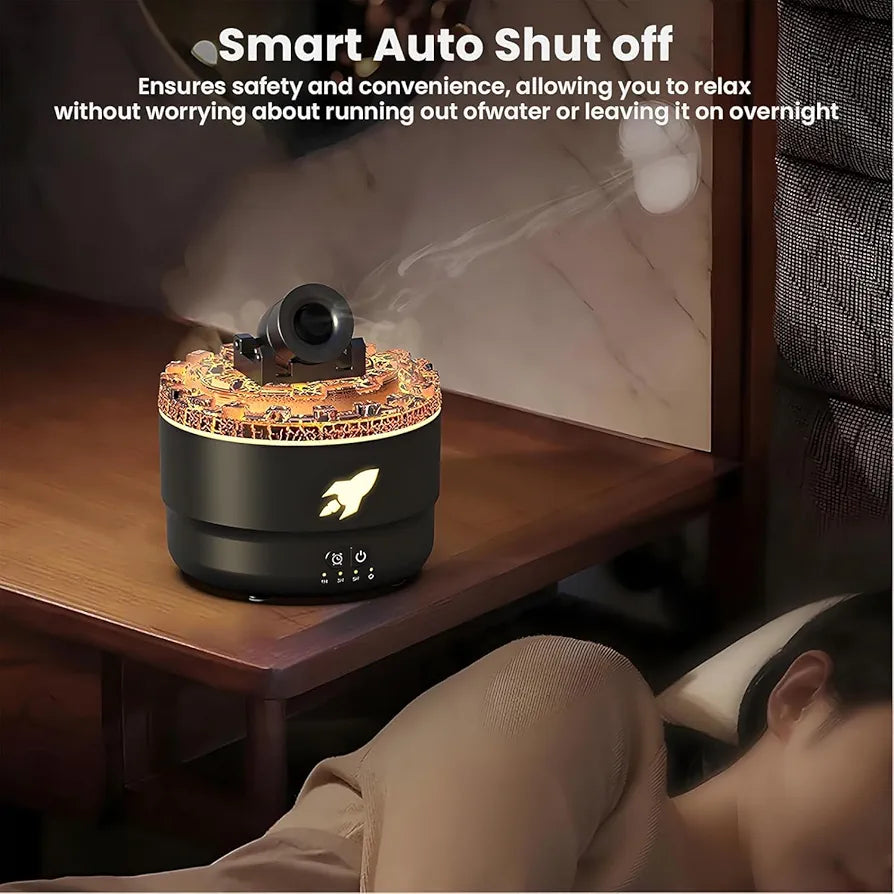 Aroma Diffuser with Three-Speed Timing – Daily Humidification & Relaxing Fragrance