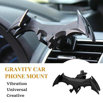 Batwing Car Phone Holder – Sleek Batman-Inspired Mount for All Smartphones