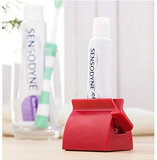 Rolling Tube Toothpaste Squeezer – Assorted Color Plastic (Pack of 2)