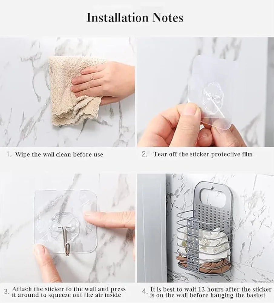 Plastic Multipurpose Hanging Laundry Basket
