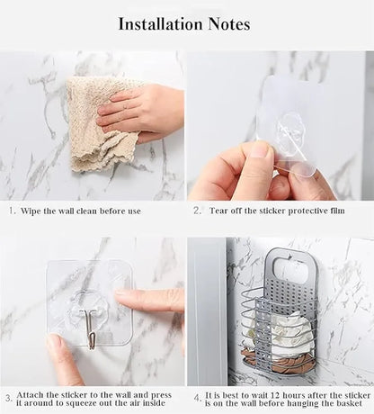 Plastic Multipurpose Hanging Laundry Basket