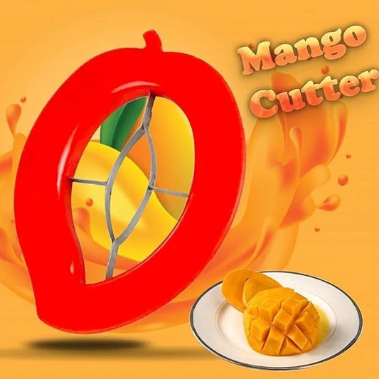 Mango Cutter Slicer Tool – Sharp Stainless Steel Blade | Easy Fruit Chopper
