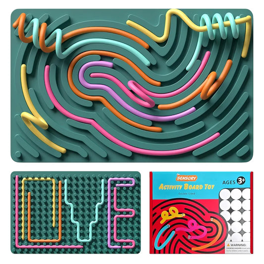 Montessori Toys Sensor Activity Board – For Calming Play & Growth