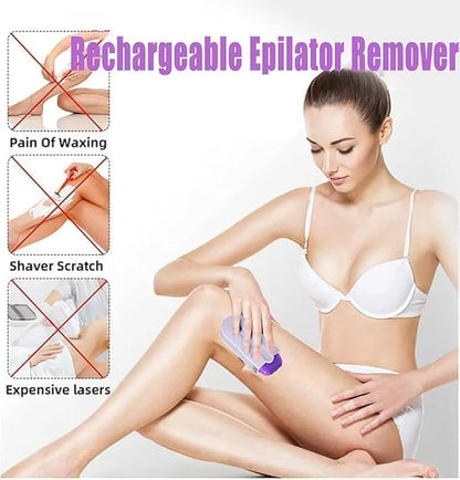 Rechargeable Instant Painless Facial & Body Hair Remover Trimmer Shaver – Unisex
