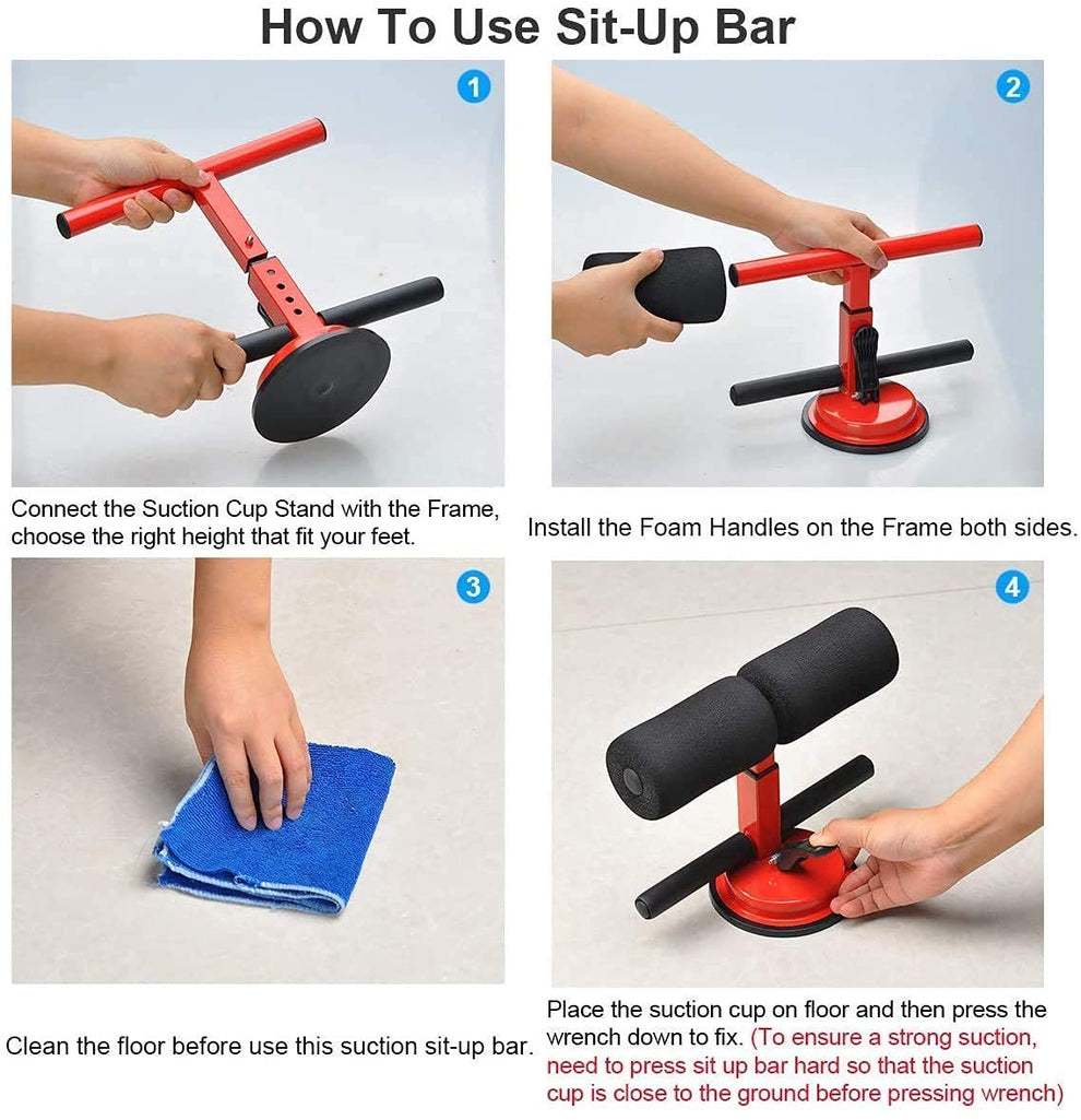 Abs Master Sit-Up Bar – Chase Your Goals Without Leaving Home