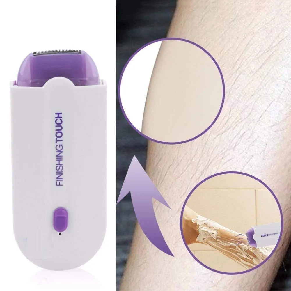 Rechargeable Instant Painless Facial & Body Hair Remover Trimmer Shaver – Unisex